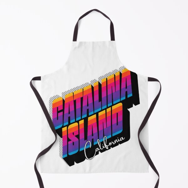 Item preview, Catalina Island California Retro Sunset 80s Vintage Travel T-Shirt Design designed and sold by DonnaRaine.