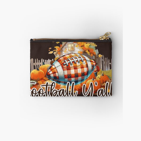 Item preview, Cozy Fall Plaid Football Yall Rustic Autumn Pumpkins Aesthetic designed and sold by NotasCreativa.