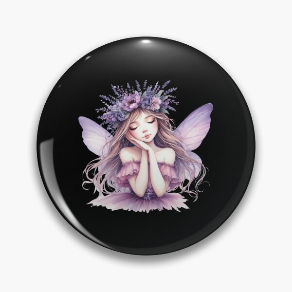 Item preview, Dreamy Fairy with Flower Crown designed and sold by jierrfan.