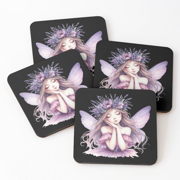 Item preview, Dreamy Fairy with Flower Crown designed and sold by jierrfan.