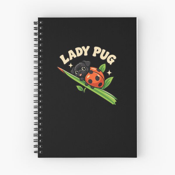 Item preview, Funny Lady Pug Cute Ladybug Dog Pun Art designed and sold by elderberry.