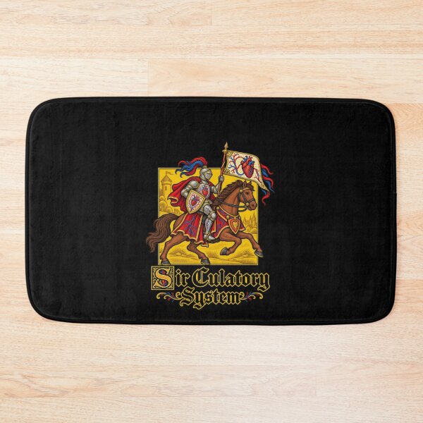 Item preview, Sir Culatory System Medieval Knight Pun designed and sold by elderberry.