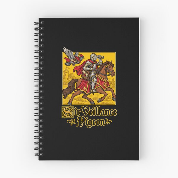 Item preview, Sir Veillance Pigeon Medieval Bird Humor designed and sold by elderberry.