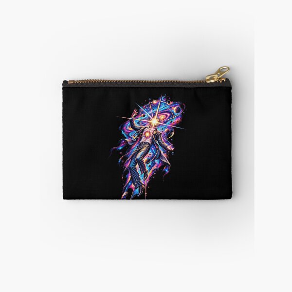 Item preview, Funny Cosmic Awakening Starburst Human Figure Art designed and sold by elderberry.