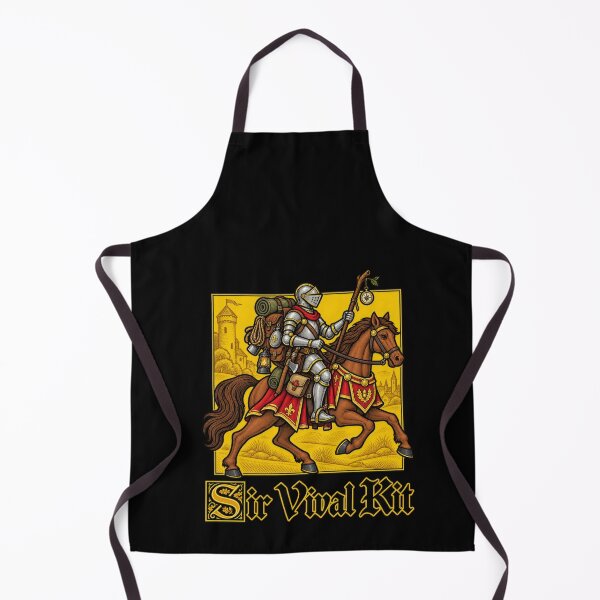 Item preview, Sir Vival Kit Medieval Knight Adventure Pun designed and sold by elderberry.