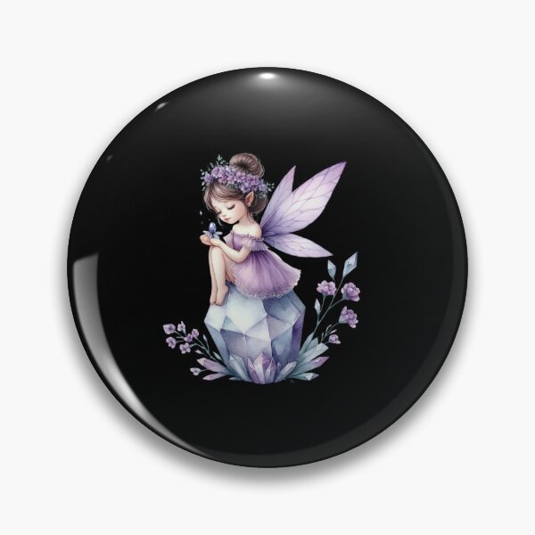 Item preview, Fairy Sitting on a Crystal designed and sold by jierrfan.