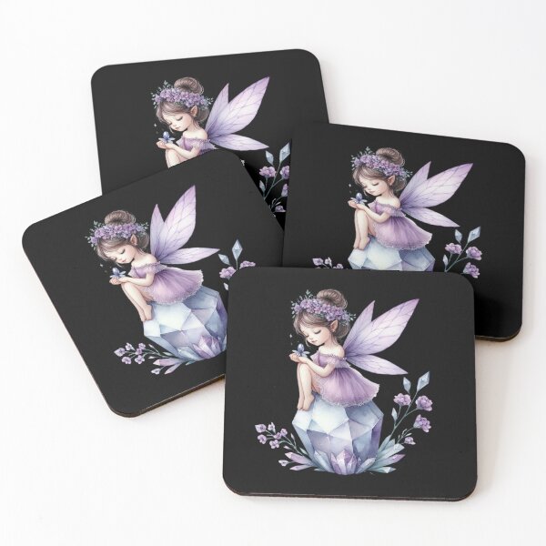 Item preview, Fairy Sitting on a Crystal designed and sold by jierrfan.