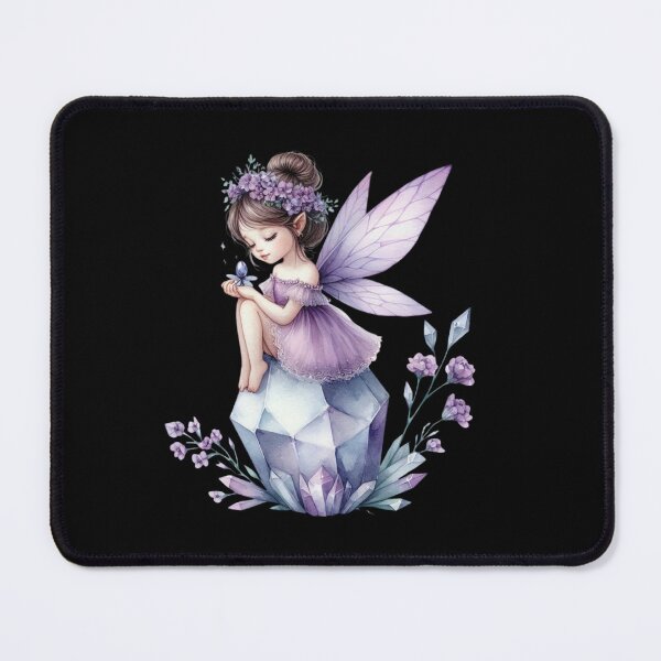 Item preview, Fairy Sitting on a Crystal designed and sold by jierrfan.