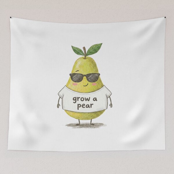 Item preview, grow a pear, pear designed and sold by Stickers void.
