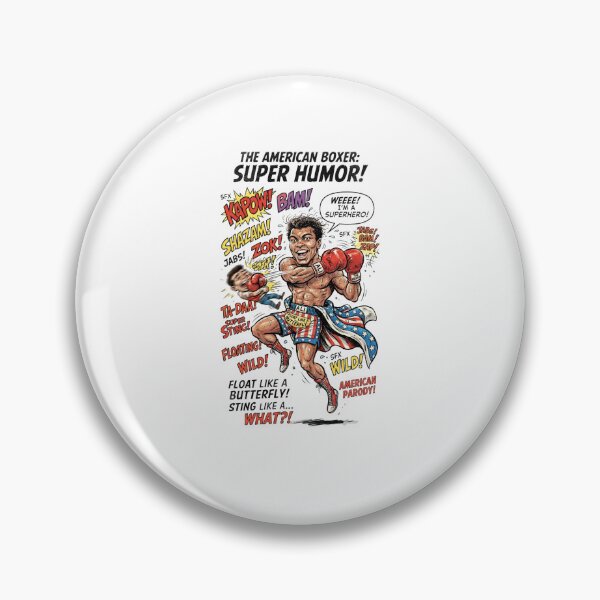 Item preview, Retro Comic Book Boxer Pop Art Illustration designed and sold by annaarthk.