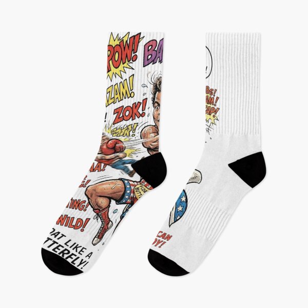 Item preview, Retro Comic Book Boxer Pop Art Illustration designed and sold by annaarthk.