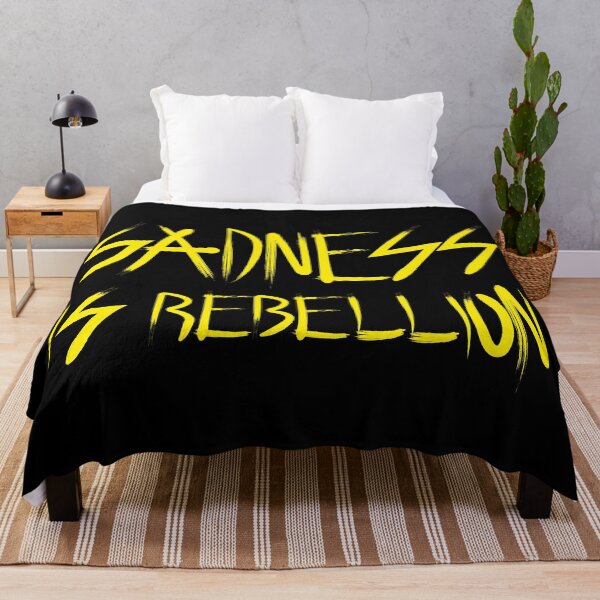 Item preview, Sadness is rebellion yellow designed and sold by elnetoon.
