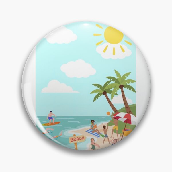 Item preview, Beach day designed and sold by SaniaNaseer2.