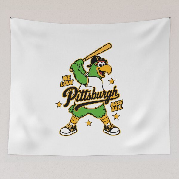 Item preview,  Pittsburgh Parrot We Love Baseball.  designed and sold by GhostDawgs.