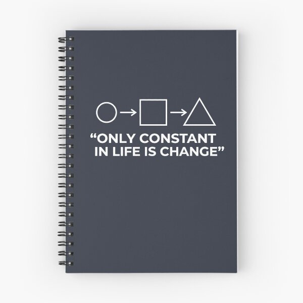 Item preview, Only Constant in Life is Change • Philosopher Heraclitus designed and sold by Applecrunch.
