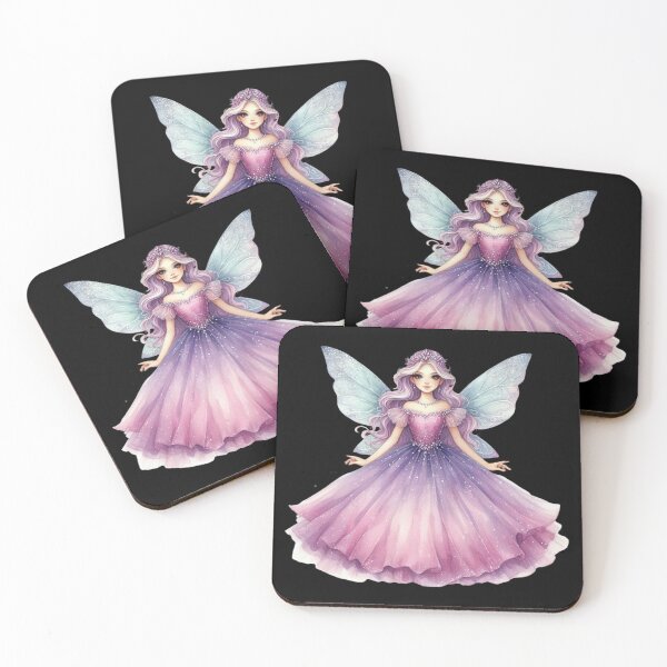 Item preview, Enchanting Fairy with Colorful Wings designed and sold by jierrfan.