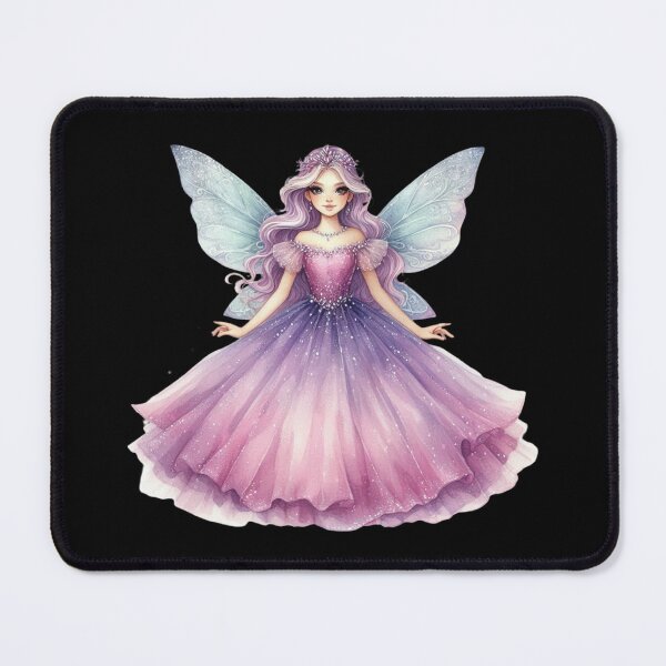 Item preview, Enchanting Fairy with Colorful Wings designed and sold by jierrfan.