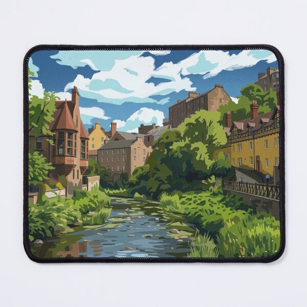 Item preview, Whispers Along the Water: A Dreamy Stroll Through Dean Village designed and sold by S-and-W-4ever.