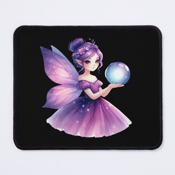 Item preview, Enchanting Fairy Holding a Glowing Orb designed and sold by jierrfan.