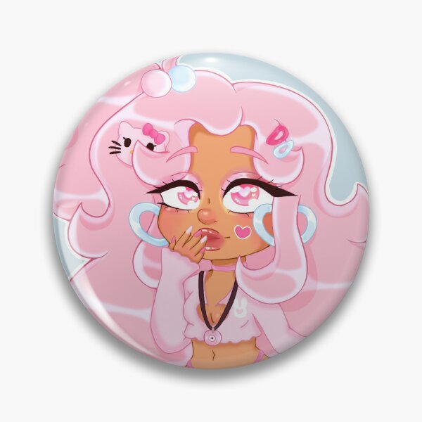 Item preview, chibi gyaru bun (transparent) designed and sold by bunbuniiarts.