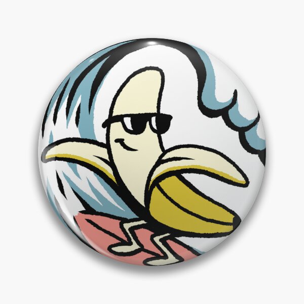 Item preview, Banana Peel Surfing Banana designed and sold by HabbyArt.