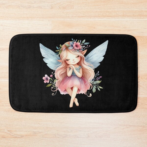 Item preview, Whimsical Fairy with Floral Crown designed and sold by jierrfan.