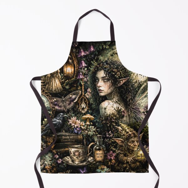 Item preview, Dark Fairy Realm – Surreal Gothic Folklore Collage designed and sold by Edenglow Prints & Peculiars.
