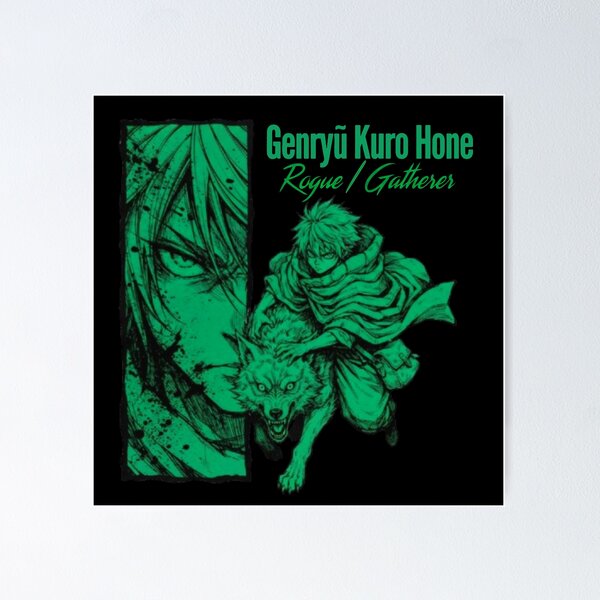 Item preview, OC Genryũ Kuro Hone designed and sold by RogueSamurai.