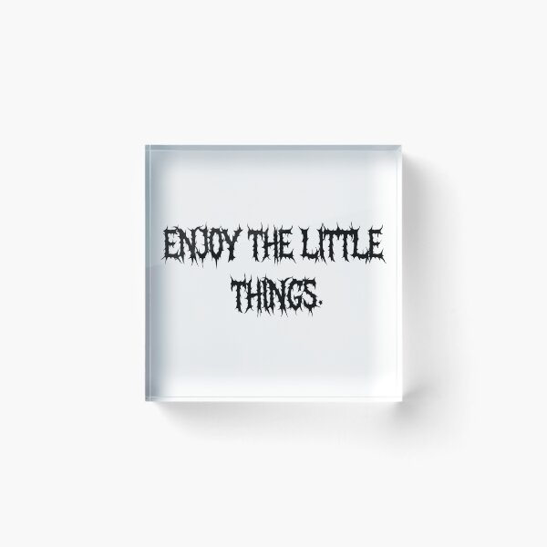 Item preview, Enjoy the little things heavy font  designed and sold by HerrArqan ⭐️⭐️⭐️⭐️.