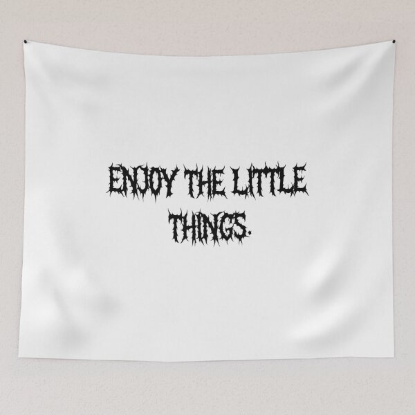 Item preview, Enjoy the little things heavy font  designed and sold by HerrArqan ⭐️⭐️⭐️⭐️.