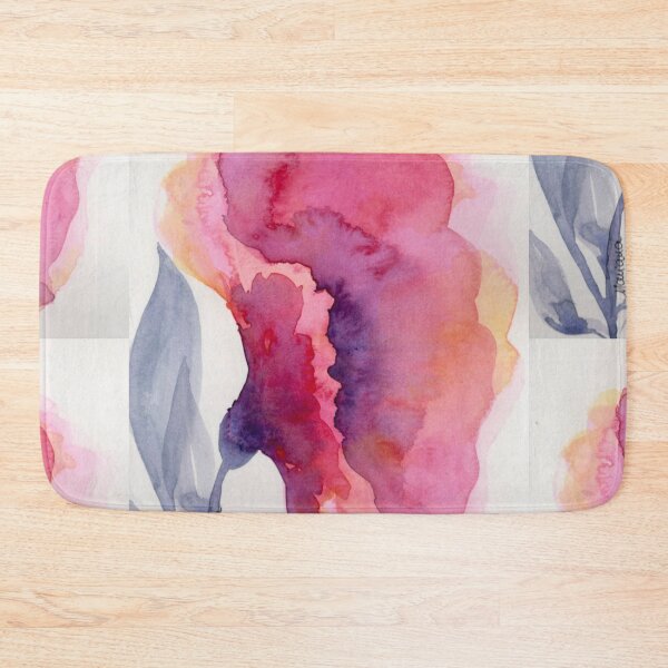 Item preview, What the Flower Holds, Pink and Violet Watercolour Bloom designed and sold by ArithraStudio.