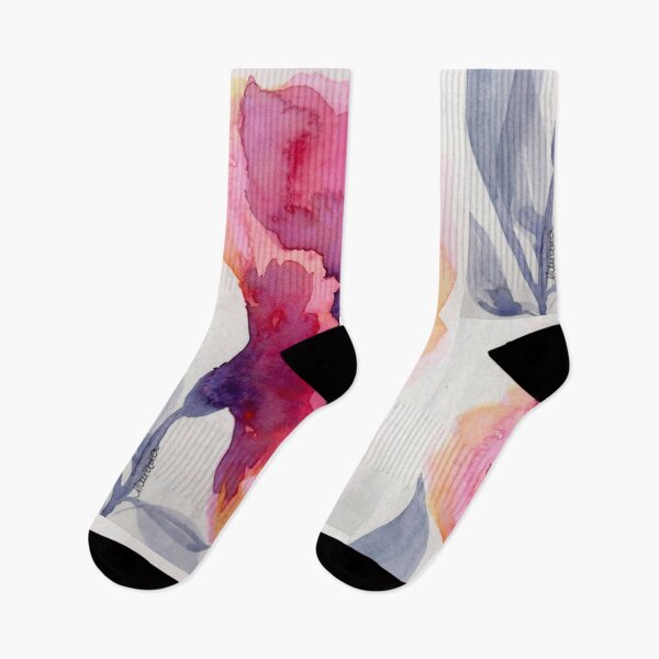 Item preview, What the Flower Holds, Pink and Violet Watercolour Bloom designed and sold by ArithraStudio.