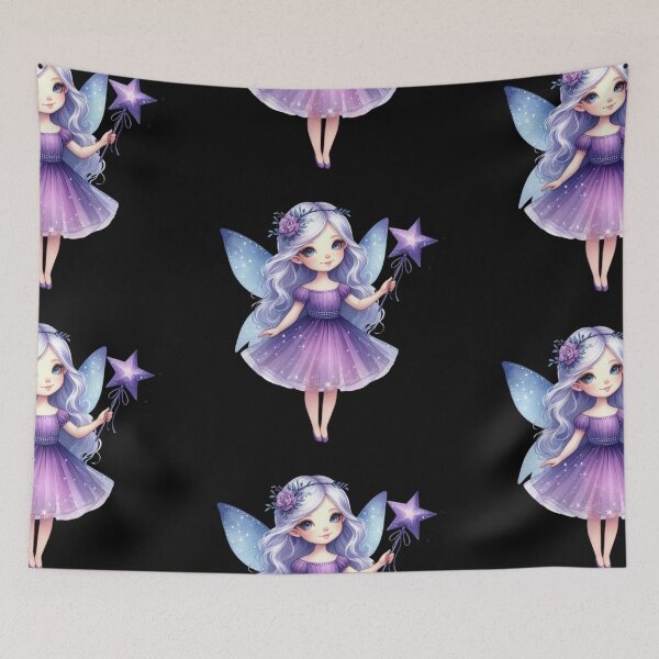 Item preview, Enchanted Fairy with Star Wand designed and sold by jierrfan.