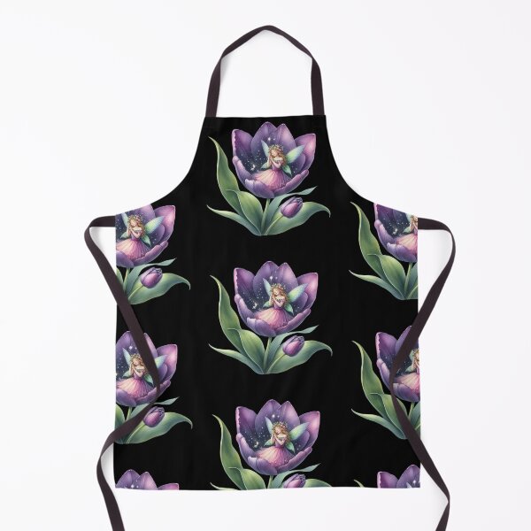 Item preview, Fairy Resting Inside a Purple Tulip designed and sold by jierrfan.