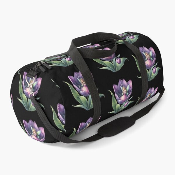 Item preview, Fairy Resting Inside a Purple Tulip designed and sold by jierrfan.