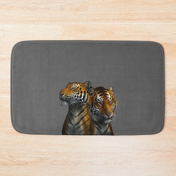 Item preview, Tigers in love portrait  designed and sold by Khala.