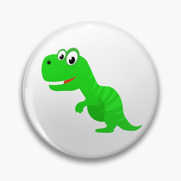 Item preview, Cute Green T-Rex Dinosaur – Kawaii designed and sold by chaaval.