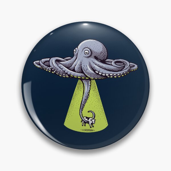 Item preview, UFO (Unidentified Flying Octopus) designed and sold by HabbyArt.