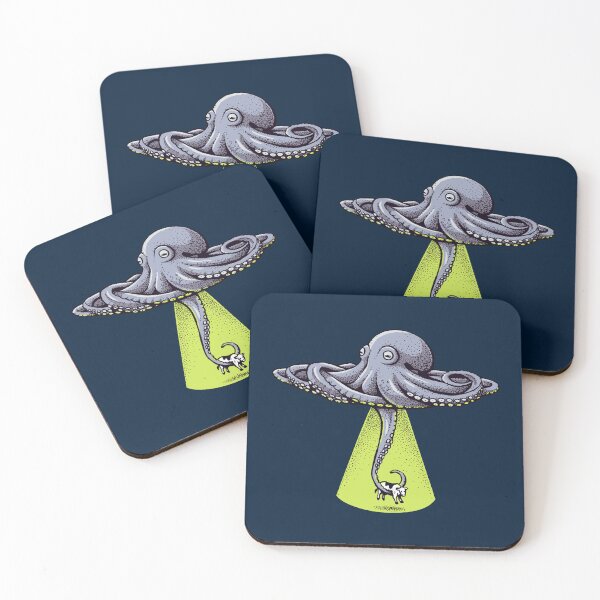 Item preview, UFO (Unidentified Flying Octopus) designed and sold by HabbyArt.