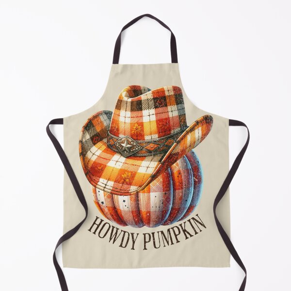 Artikelvorschau, Howdy Kürbis Plaid Cowboyhut Herbst Western Ästhetik entworfen und verkauft von NotasCreativa.