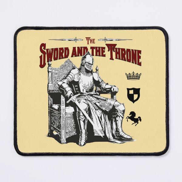 Item preview, The Sword and the Throne Medieval Knight King designed and sold by Sachie's Studio.