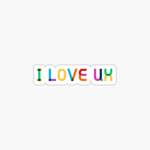 Item preview, I love UX Design and Research designed and sold by Oh  Hi.
