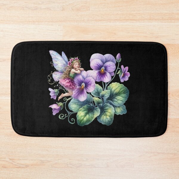 Item preview, Fairy Among Purple Flowers designed and sold by jierrfan.