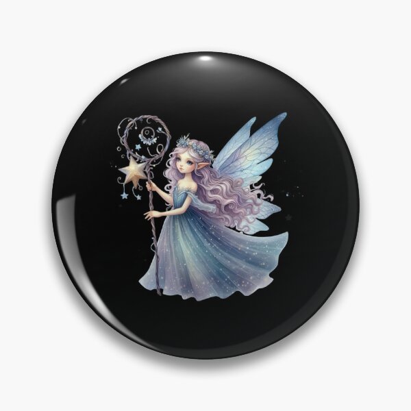 Item preview, Magical Fairy with Star Wand designed and sold by jierrfan.