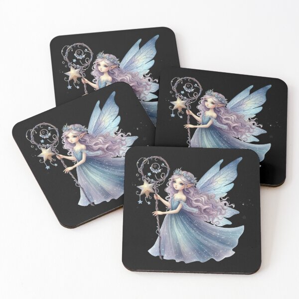 Item preview, Magical Fairy with Star Wand designed and sold by jierrfan.
