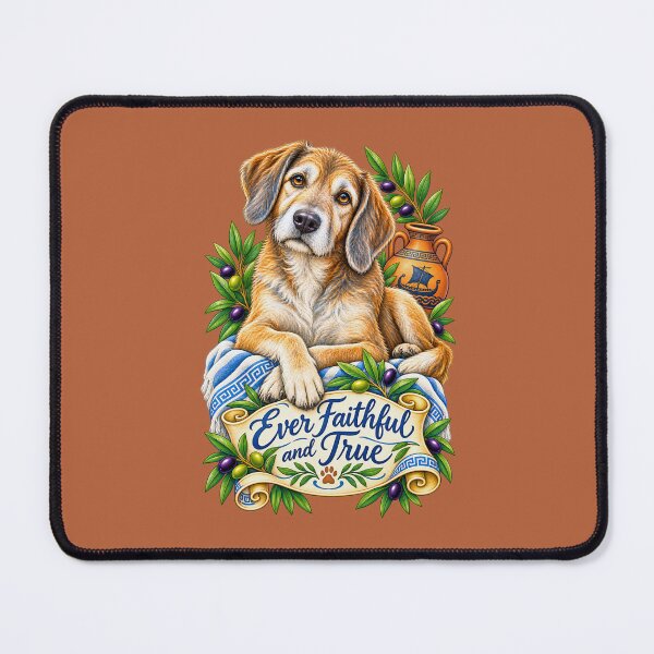 Item preview, Loyal Dog Greek Mythology Art — Argos Ever Faithful and True designed and sold by kornkobart.