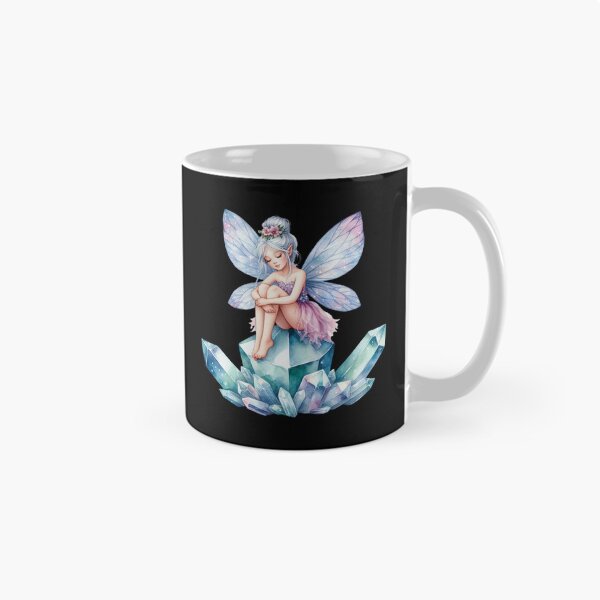 Item preview, Fairy Sitting on Crystal Cluster designed and sold by jierrfan.