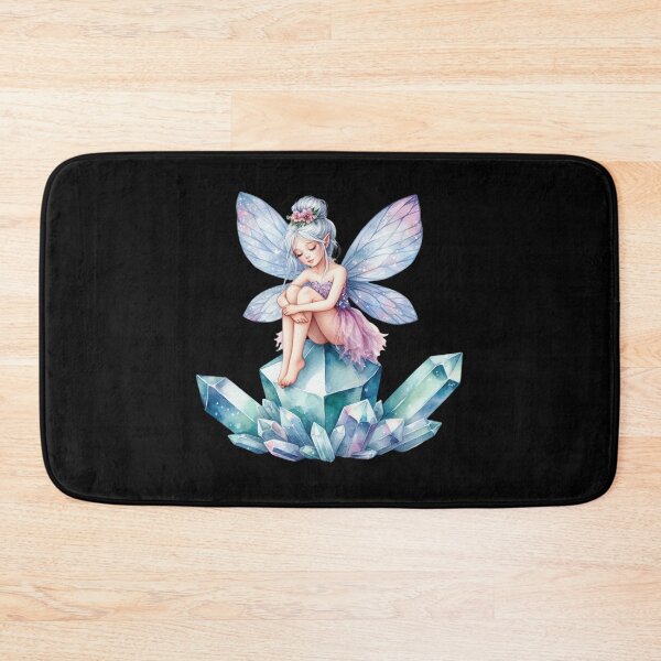 Item preview, Fairy Sitting on Crystal Cluster designed and sold by jierrfan.
