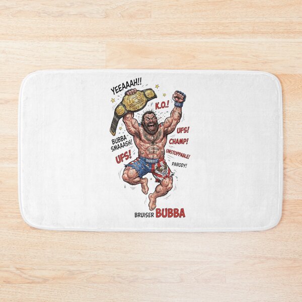 Item preview, Bruiser Bubba Funny MMA Fighter Parody Comic Art designed and sold by annaarthk.