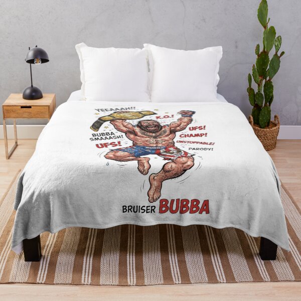 Item preview, Bruiser Bubba Funny MMA Fighter Parody Comic Art designed and sold by annaarthk.